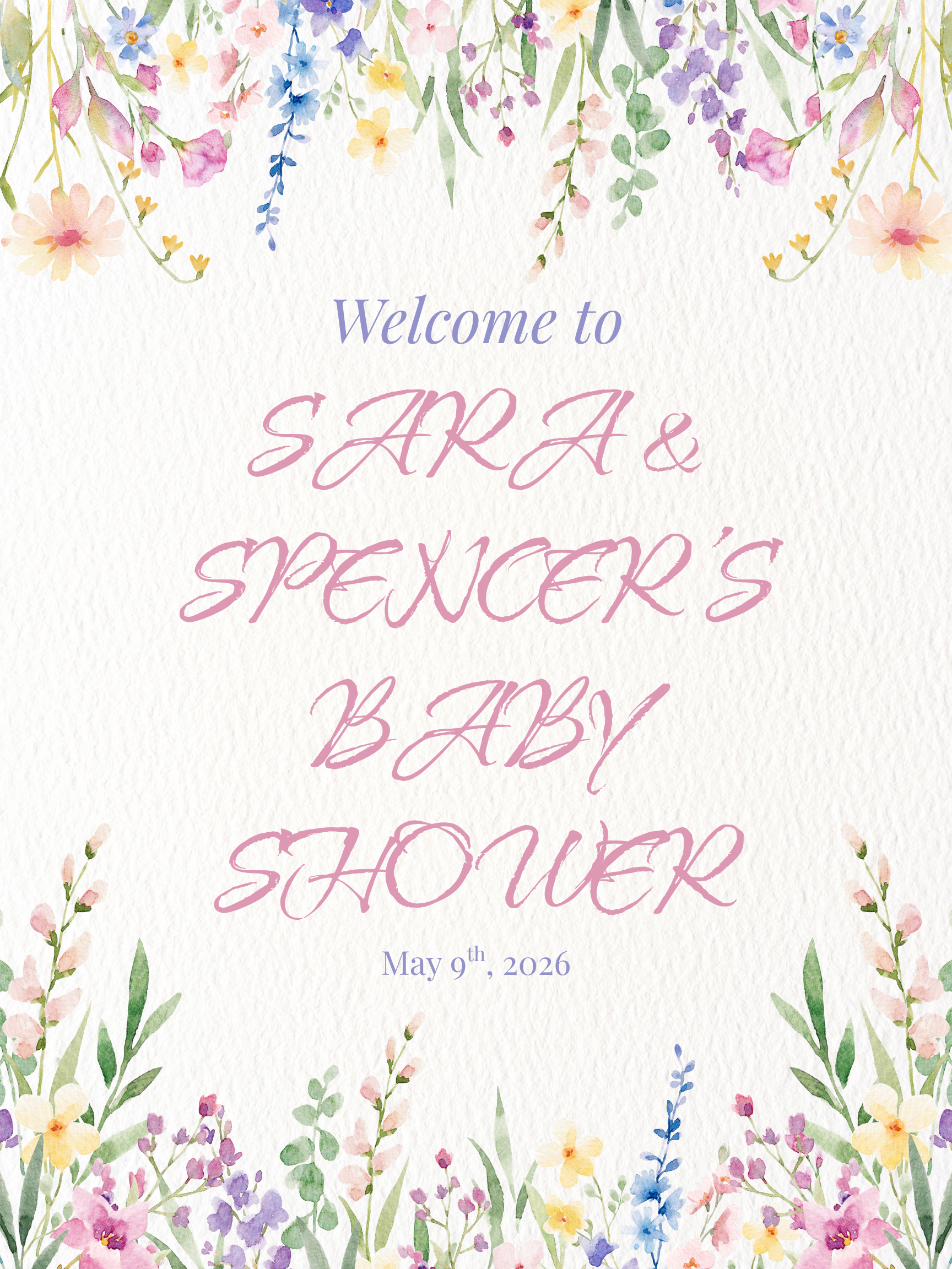 Sara & Spencer Baby Shower